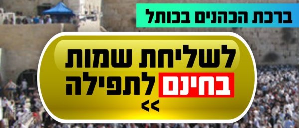 ברכת כוהנים בחול המועד סוכות: הזדמנות נדירה להתברך בכל הברכות בחינם!